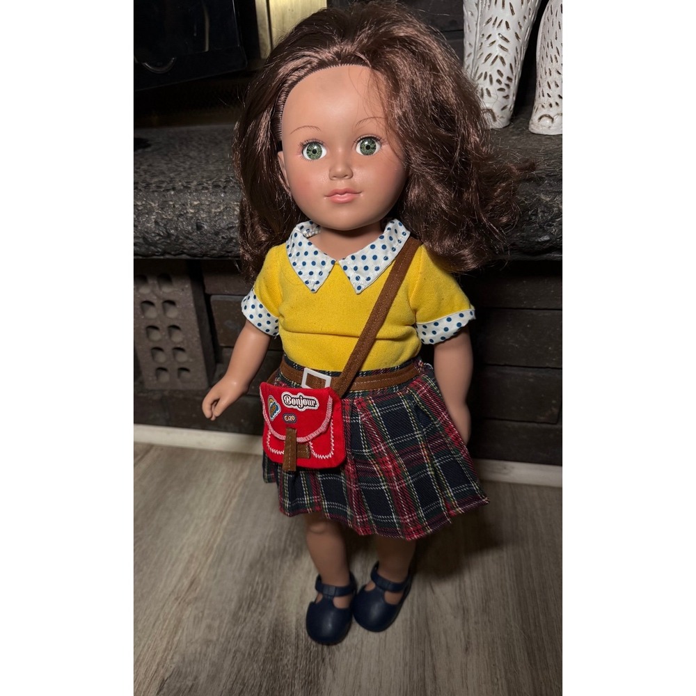 My Life City toy Doll Brunette Hair and Green Eyes 18 Inch